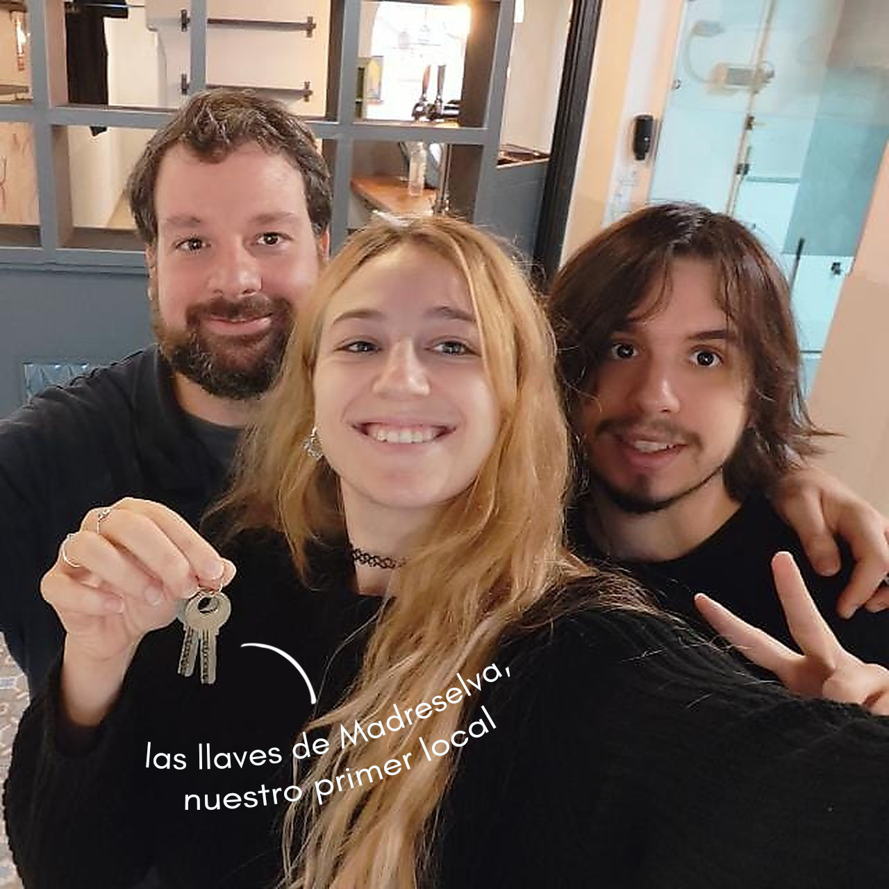 Rafa, Jesús y Elena, socias/os fundadores de Maná Verde